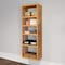 John Louis Home Solid Wood 16in. Deep Storage Tower with Shelves Hnoey Maple JLH-300-H - alternate 2